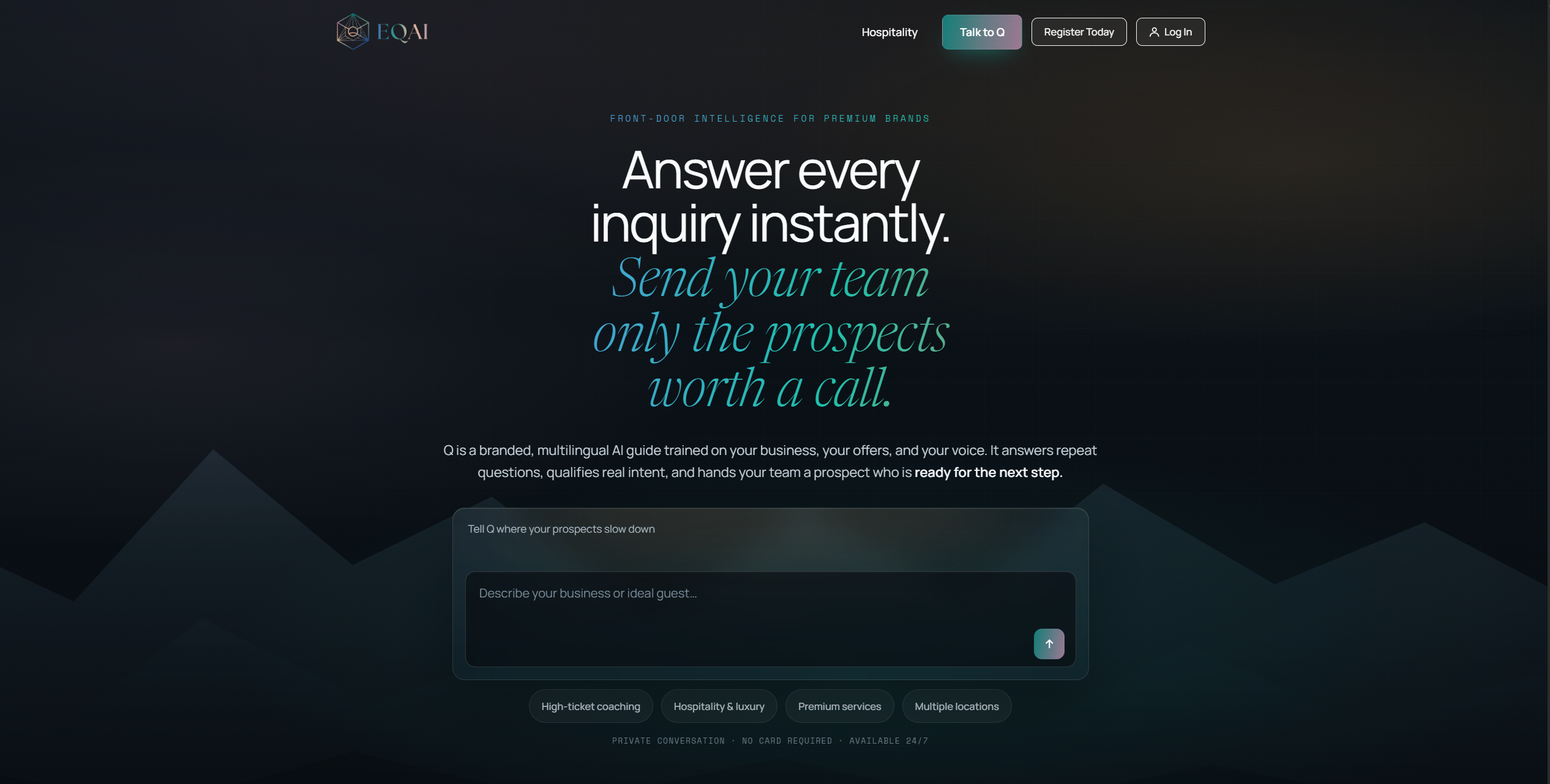 EQAI — AI Client Acquisition Platform