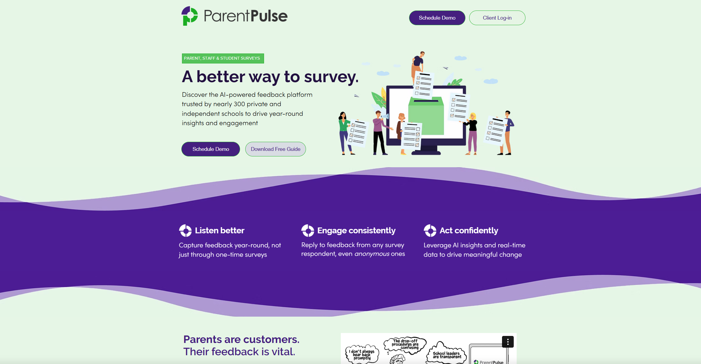 ParentPulse — School Feedback Platform